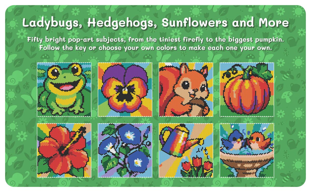 Free Hidden Hexagons: In the Garden coloring page — sample 4